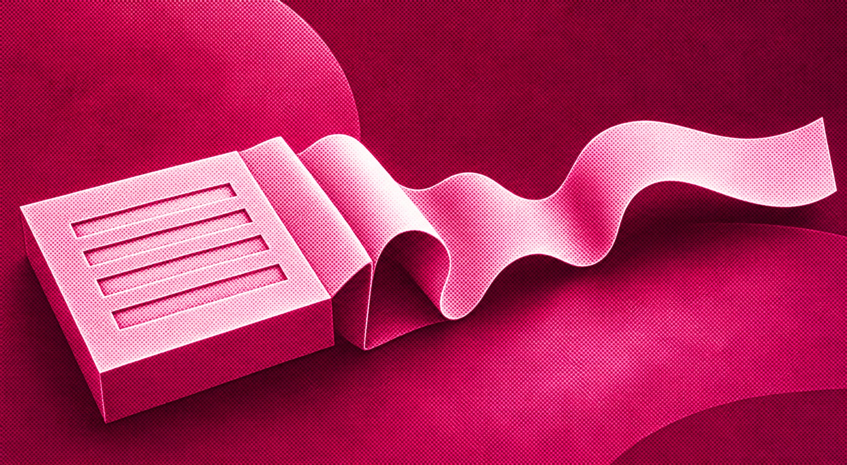 Illustration comparant un formulaire web à une conversation assistée par IA