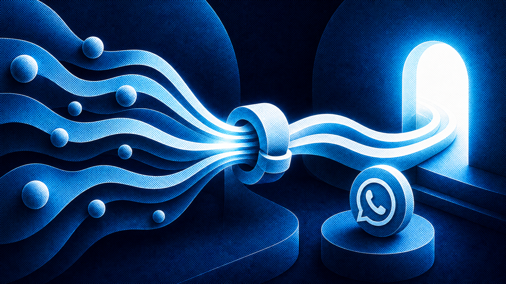 Illustration de configuration webhook pour des automatisations WhatsApp