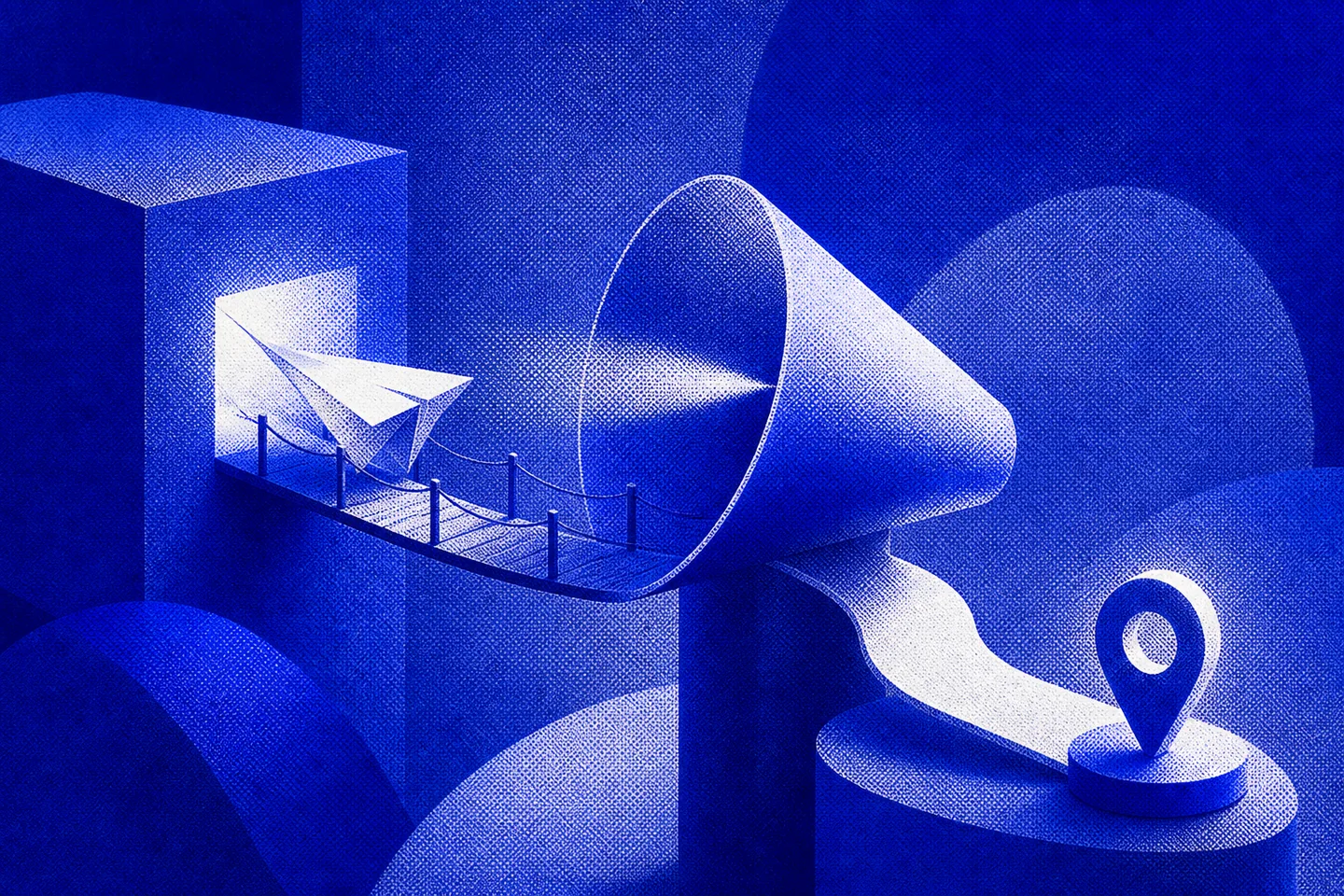 Un signal LinkedIn traverse un funnel conversationnel vers un rendez-vous qualifié