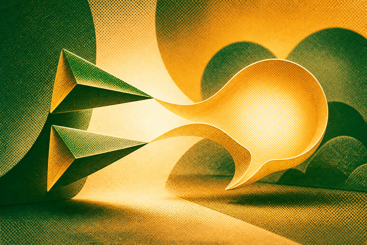 Illustration d'un programme de parrainage WhatsApp reliant clients et prospects