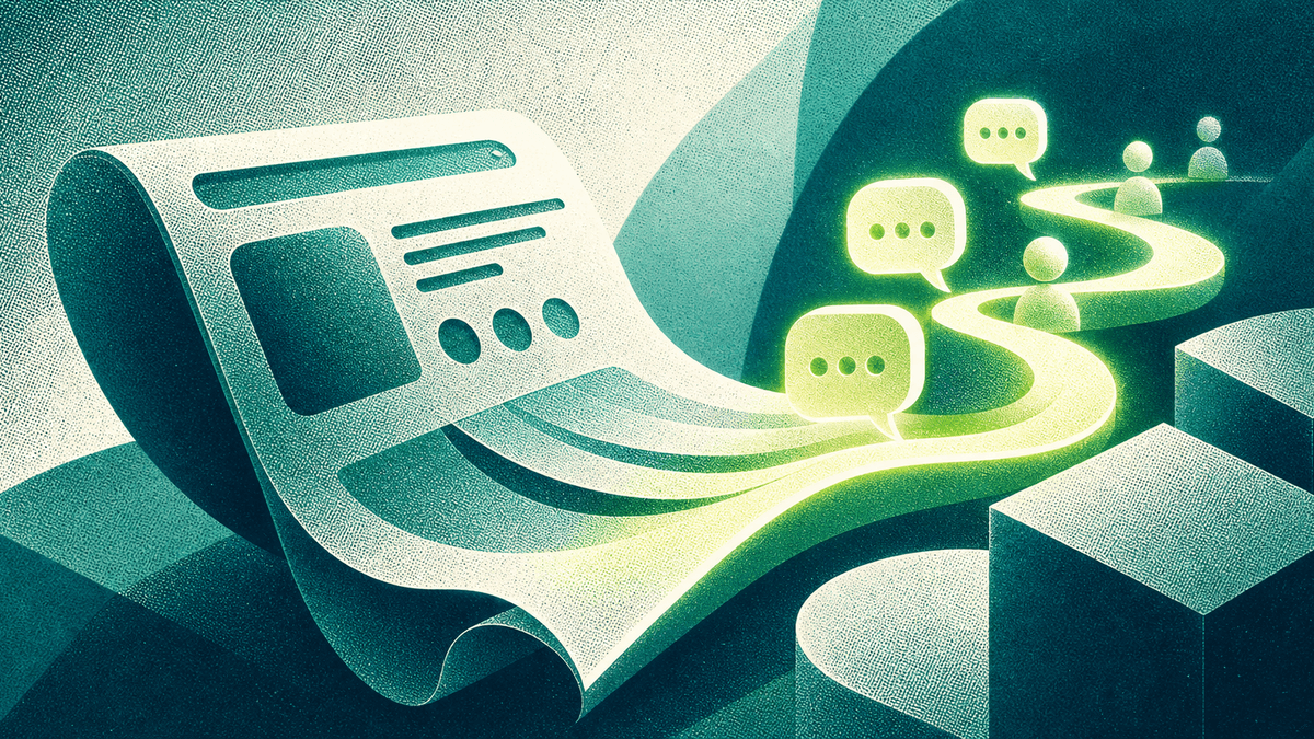 Illustration SaaS d'une agence web qui transforme un site client en source de leads